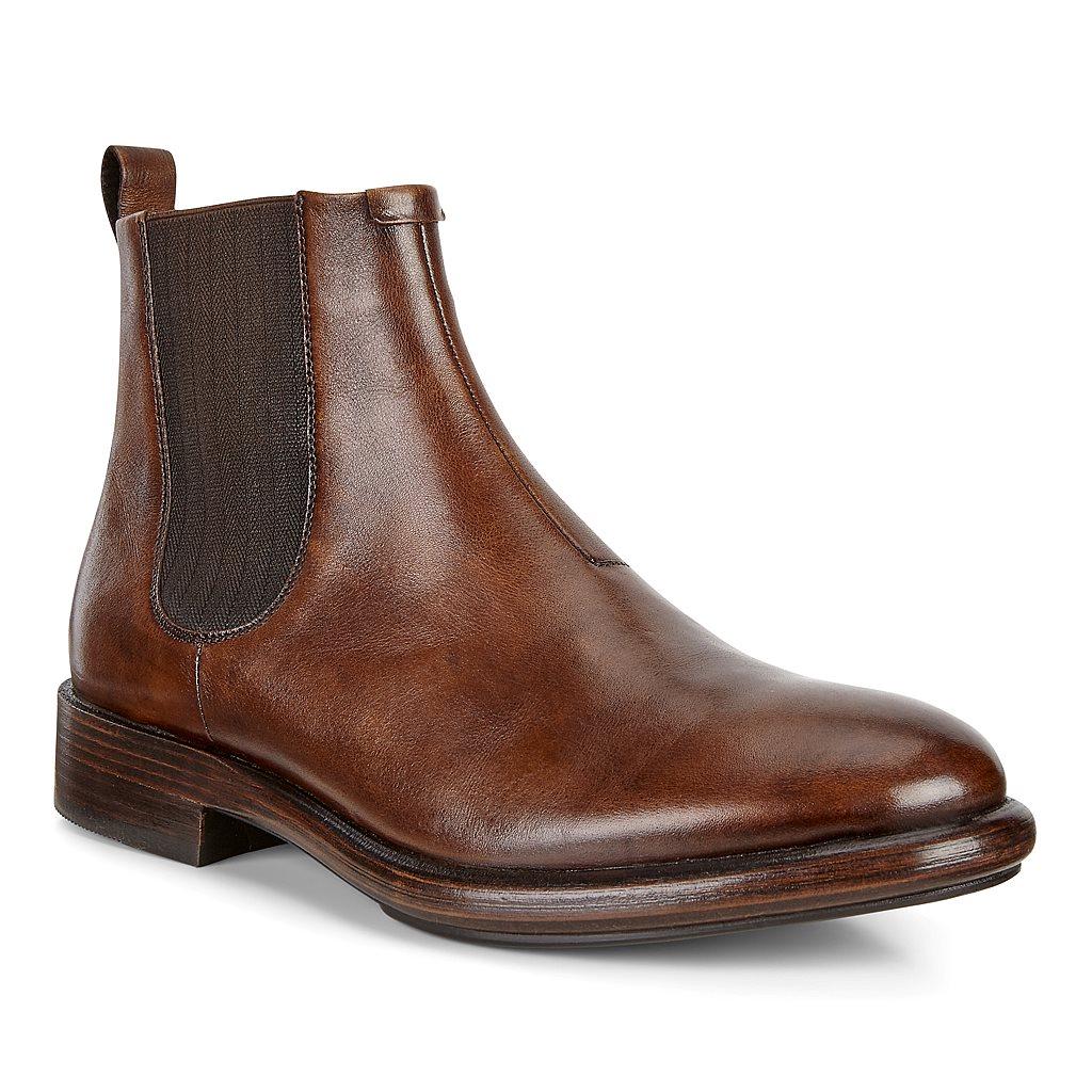 Bottines Ecco Stealth Artisan I Homme Marron 8614-TLJNA